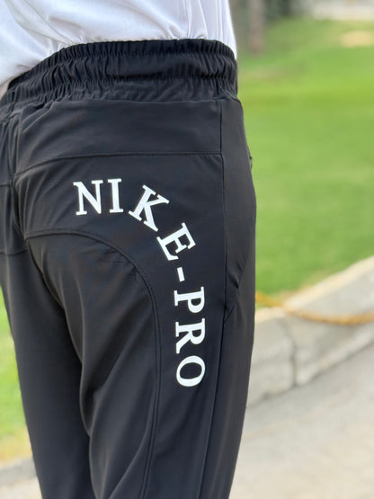Men's Imported Round Nike-Pro Lecra Trouser