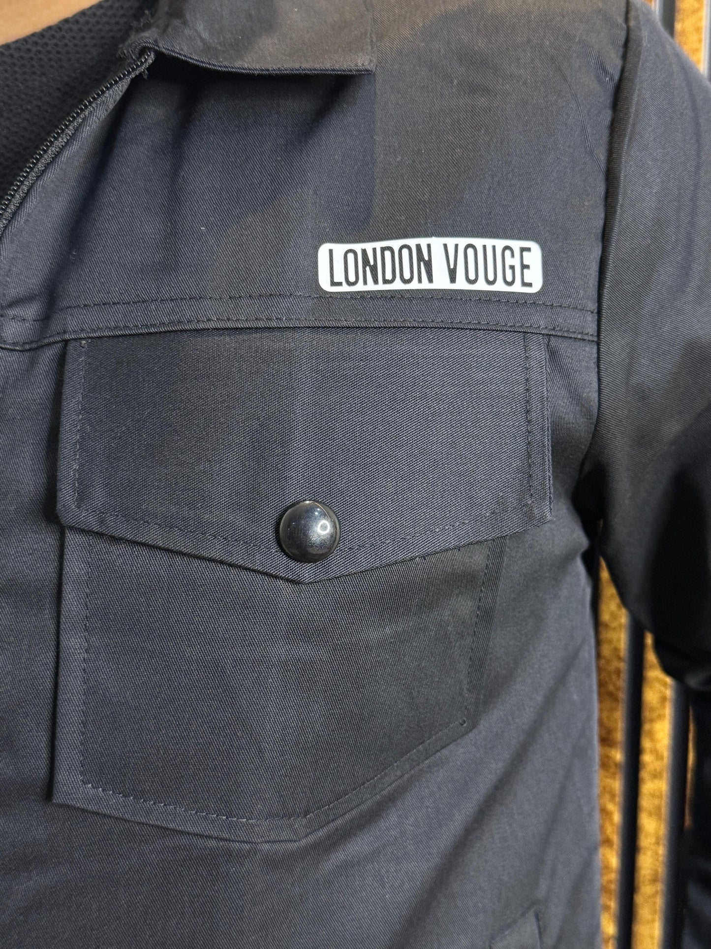 Premium Jet Black Full Sleeves Cotton Jeans Jacket